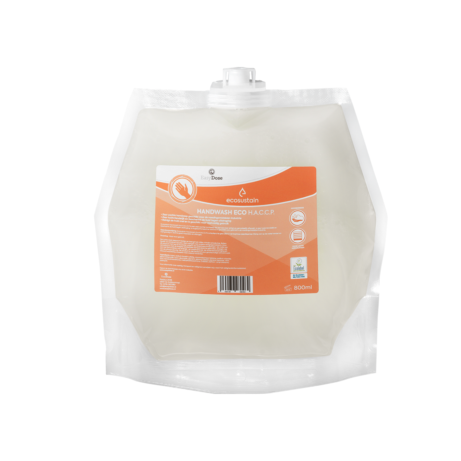 EcoSustain REVIVE Handwash HACCP — 800 ml pouch — 800 ml pouch